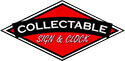 Collectable Sign and Clock