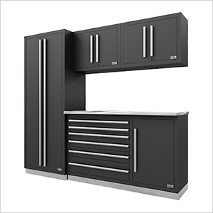 Proslat 71001K | Black and Silver Tool Cabinet System